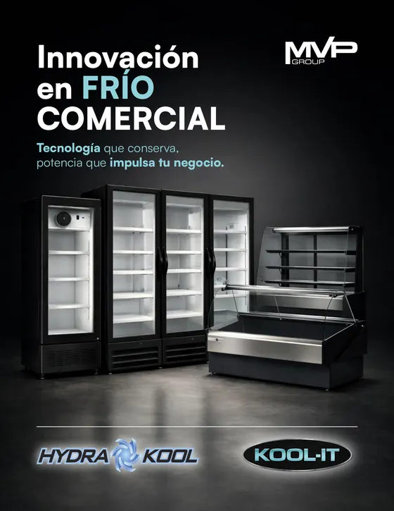 Portada del catálogo Kool-It · Hydra-Kool — Innovación en frío comercial